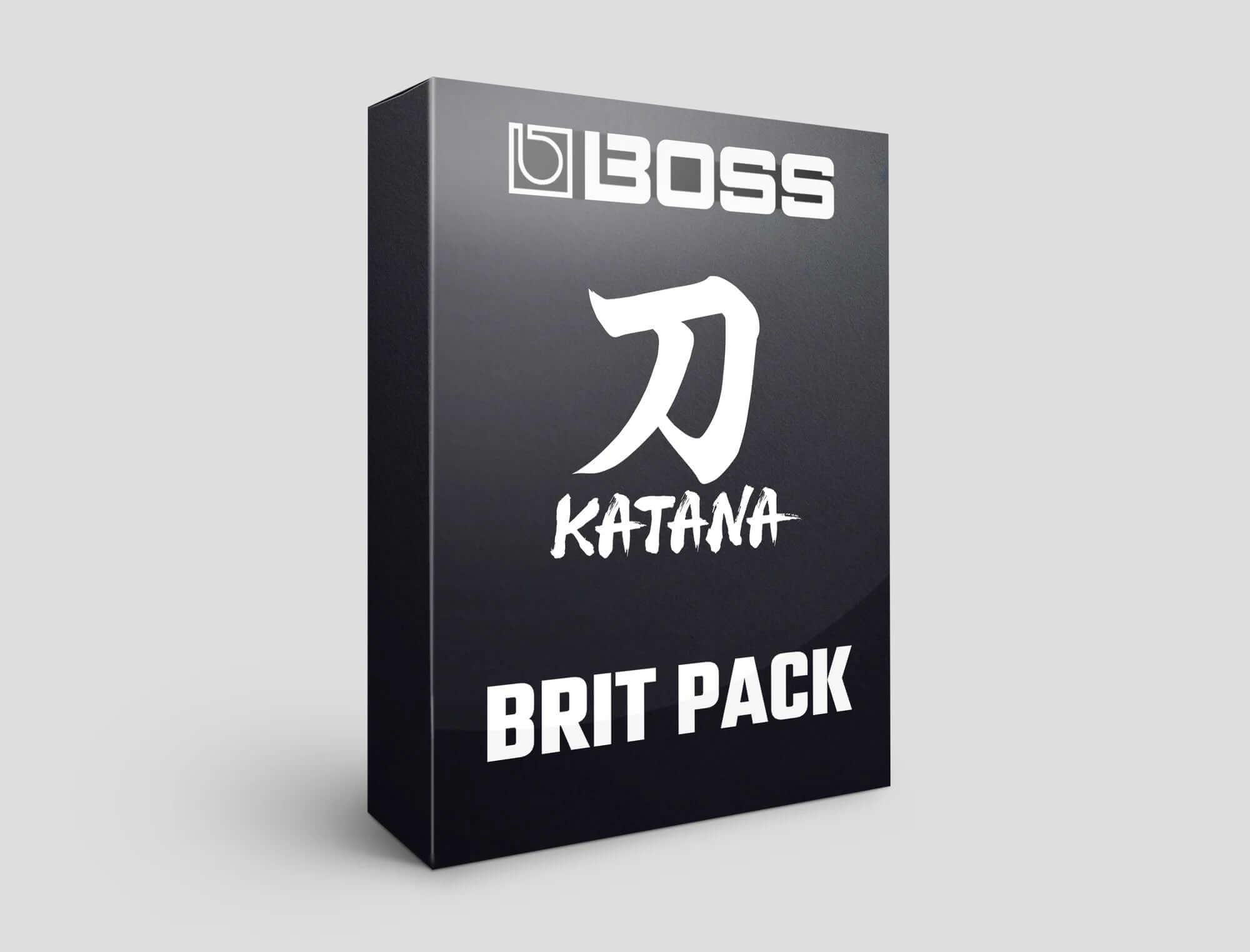 Boss Katana MKII Brit Pack for Marshall amplifier sounds with live presets and effects.